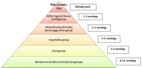 cholesterol foods pyramid